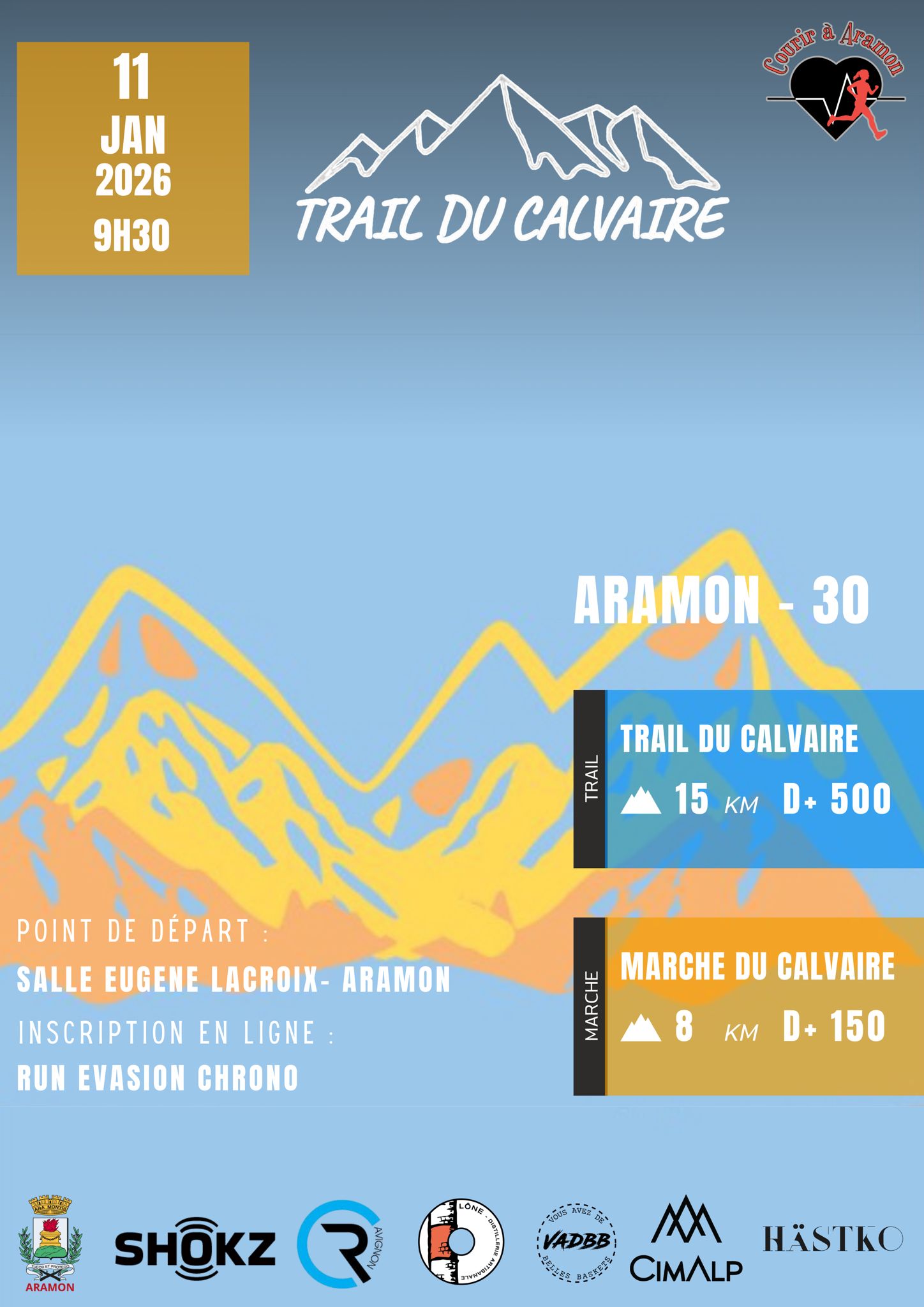 Trail Calvaire Aramon 2026